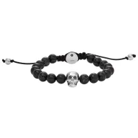 Браслет для мужчин DIESEL DX1381040 Агат/ Черный