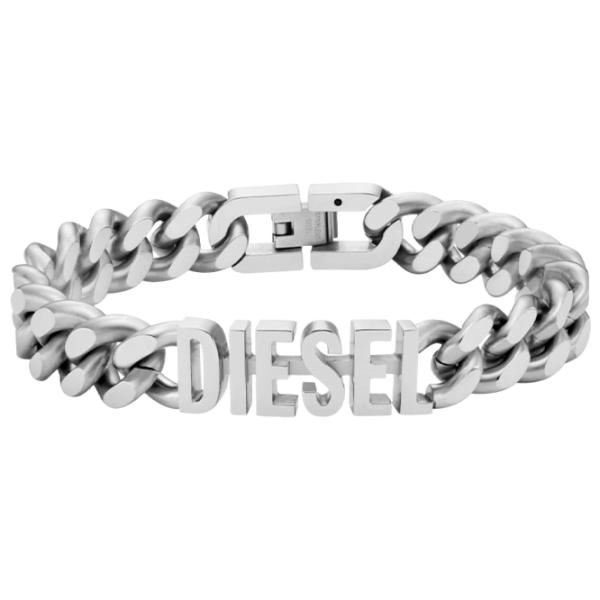 Brățară pentru bărbați DIESEL DX1389040 Inox/ Silver photo 1 Brățară pentru bărbați DIESEL DX1389040 Inox/ Silver photo 1