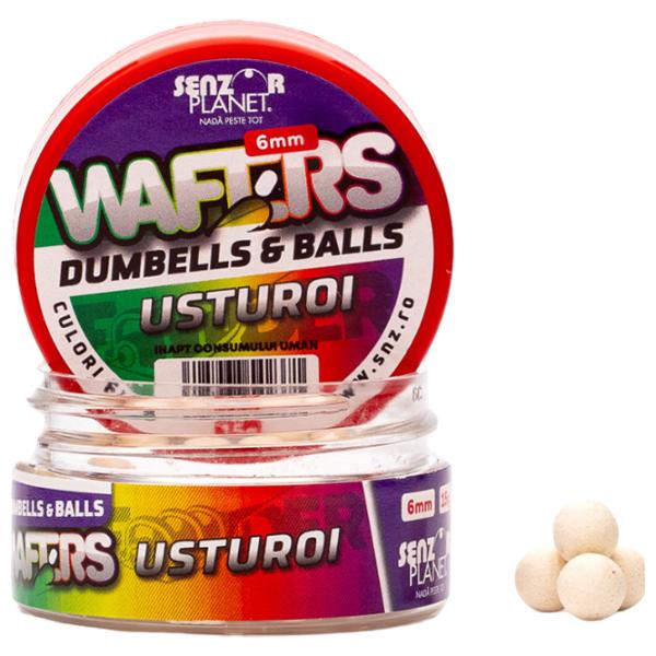 Boilies Senzor Planet Wafters Dumbells & Balls Garlic/ 0.015 kg/ 6 mm photo 1 Boilies Senzor Planet Wafters Dumbells & Balls Garlic/ 0.015 kg/ 6 mm photo 1