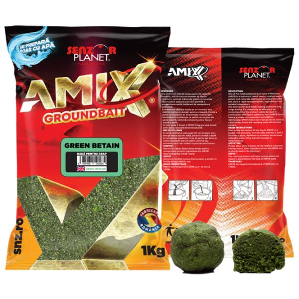 Прикормка Senzor Planet AMIX Зеленый бетаин/ 1 кг photo 1