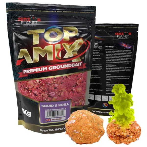 Nadă Senzor Planet TOP AMIX Krill/ 1 kg photo 1