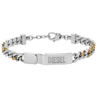 Браслет для мужчин DIESEL DX1457931 нерж. сталь/ Серебристый