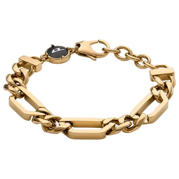 Brățară unisex DIESEL DX1471710 Inox/ Gold photo 1 Brățară unisex DIESEL DX1471710 Inox/ Gold photo 1