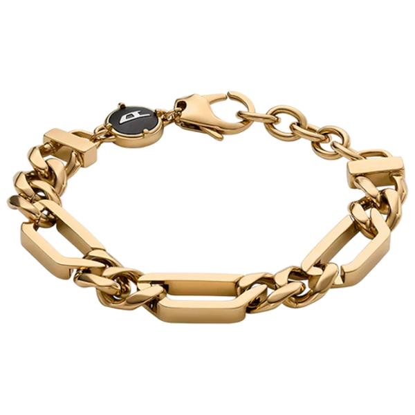 Brățară unisex DIESEL DX1471710 Inox/ Gold photo 1 Brățară unisex DIESEL DX1471710 Inox/ Gold photo 1