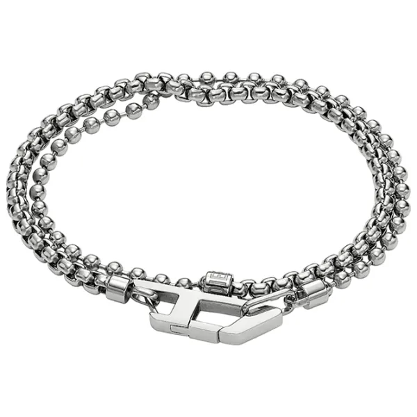 Brățară unisex DIESEL DX1473040 Inox/ Silver photo 1 Brățară unisex DIESEL DX1473040 Inox/ Silver photo 1