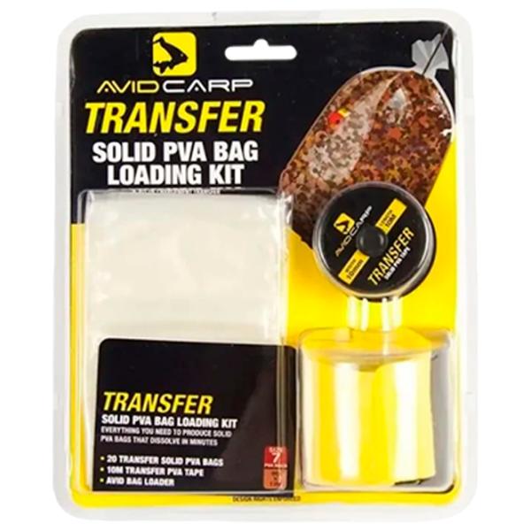 Sistem PVA Avid Carp Transfer Bag Loading Kit L Yellow photo 1