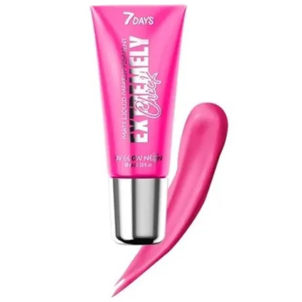 Жидкий пигмент для глаз 7DAYS Uvglow Neon 04 10 мл/ Pink photo 1