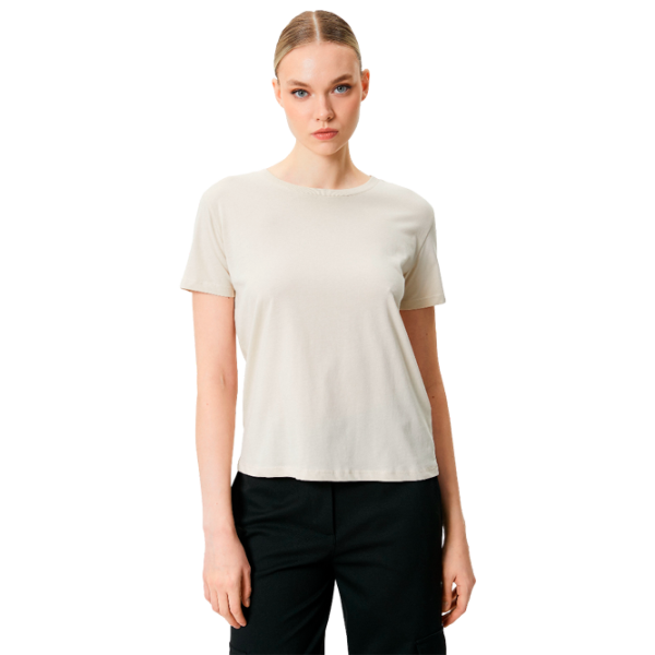 Tricou pentru femei Koton 4SAK60020EK 100% bumbac/ Beige photo 1