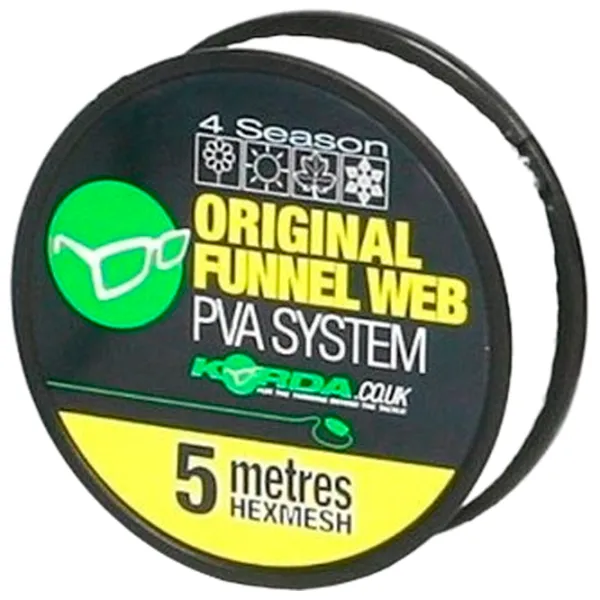 Plasă PVA Korda Original Funnel Web Hexmesh 1/ White photo 1