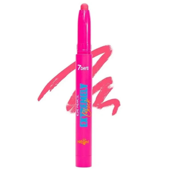 Карандаш для глаз 7DAYS Neon 404 Pop diva Pink photo 1