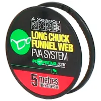 ПВА сетка Korda Long Chuck Funnel Web Hexmesh 1/ Белый