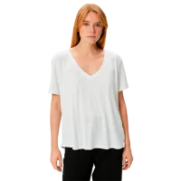 Tricou pentru femei Koton 4SAK50153EK 100% bumbac/ White