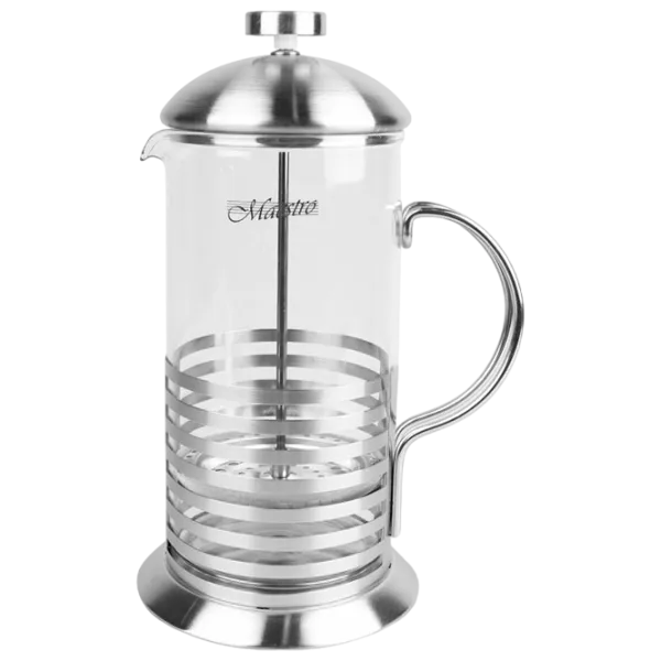 Френч-пресс Maestro Mr-1664-1000 1 л/ Нержавеющая сталь photo 1