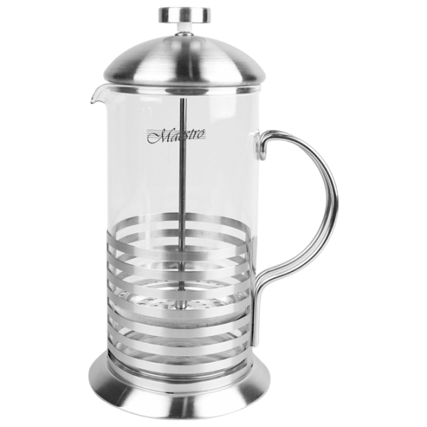 Френч-пресс Maestro Mr-1664-1000 1 л/ Нержавеющая сталь photo 1
