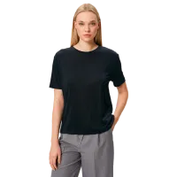 Tricou pentru femei Koton 4SAK50156EK 80% modal/ Black