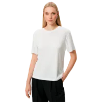 Tricou pentru femei Koton 4SAK50156EK 80% modal/ White