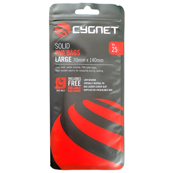 Pungă PVA Cygnet Solid PVA Bags Large 25/ Transparent photo 1