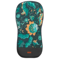 Матрасик для коляски Sensillo Velvet Хлопок, полиэстер , Полиэстер/ Листья/ Зелёный