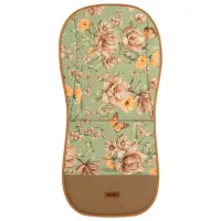 Матрасик для коляски Sensillo Velvet Хлопок, полиэстер , Полиэстер/ Цветы/ Бежевый