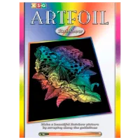 Креативный набор Sequin Art Artfoil Rainbow Butterfly SQ0541 8+/ Разноцветный Разноцветный
