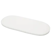 Salteluța pentru cărucior Sensillo 01892 Poliester, Poliuretan/ Fără desen/ White