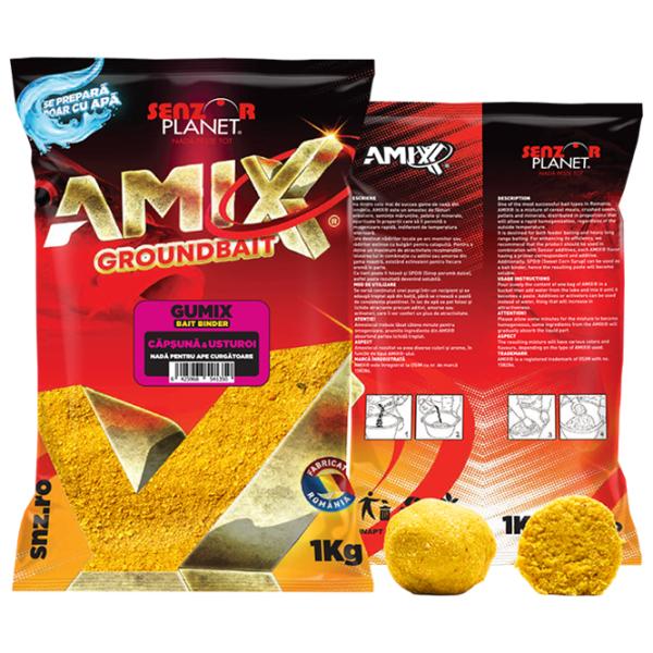 Nadă Senzor Planet AMIX GUMIX Bait Binder Garlic/ 1 kg photo 1 Nadă Senzor Planet AMIX GUMIX Bait Binder Garlic/ 1 kg photo 1