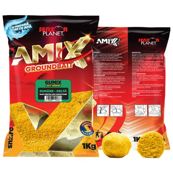 Прикормка Senzor Planet AMIX GUMIX Bait Binder Дунай - Дельта/ 1 кг photo 1 Прикормка Senzor Planet AMIX GUMIX Bait Binder Дунай - Дельта/ 1 кг photo 1