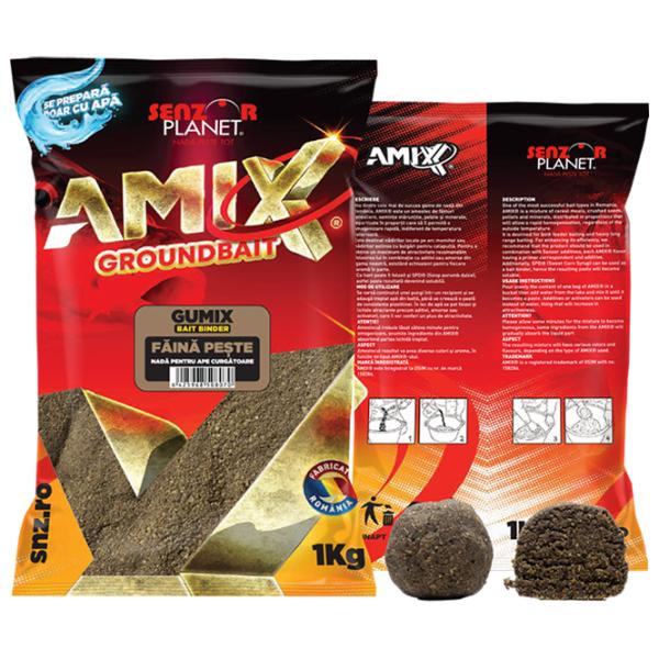 Прикормка Senzor Planet AMIX GUMIX Bait Binder Рыбная мука/ 1 кг photo 1