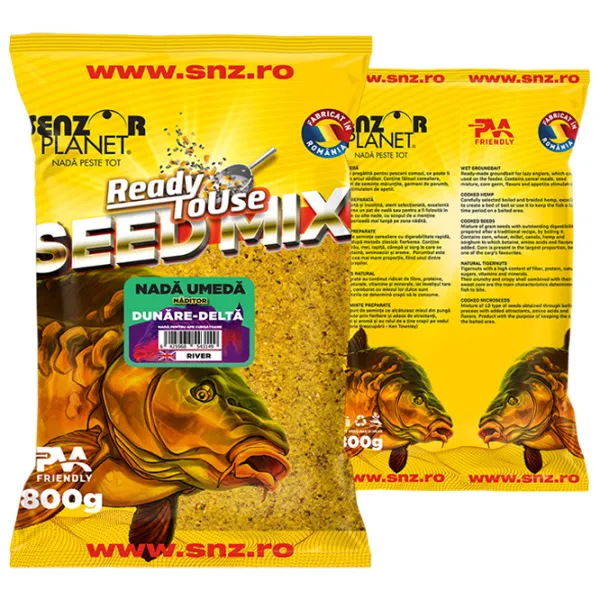 Готовая прикормка Senzor Planet Ready To Use Seed Mix Дунай - Дельта/ 0.8 кг photo 1 Готовая прикормка Senzor Planet Ready To Use Seed Mix Дунай - Дельта/ 0.8 кг photo 1
