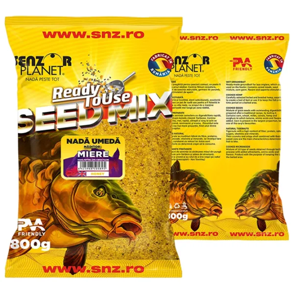 Готовая прикормка Senzor Planet Ready To Use Seed Mix Мёд/ 0.8 кг photo 1 Готовая прикормка Senzor Planet Ready To Use Seed Mix Мёд/ 0.8 кг photo 1