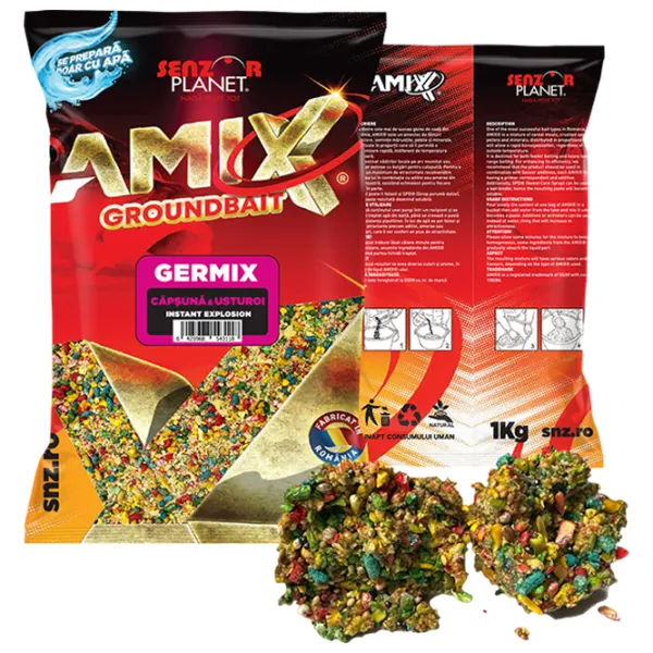 Nadă Senzor Planet AMIX GERMIX Garlic/ 1 kg photo 1