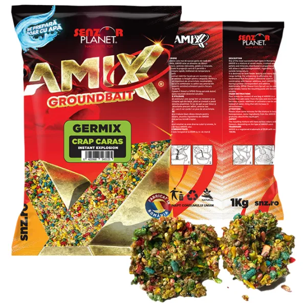 Nadă Senzor Planet AMIX GERMIX Carp/ 1 kg photo 1