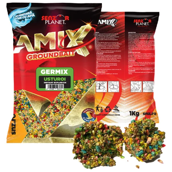 Прикормка Senzor Planet AMIX GERMIX Чеснок/ 1 кг photo 1 Прикормка Senzor Planet AMIX GERMIX Чеснок/ 1 кг photo 1