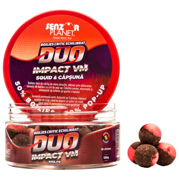 Boilies Senzor Planet Duo Squid/ 0.015 kg/ 16 mm photo 1 Boilies Senzor Planet Duo Squid/ 0.015 kg/ 16 mm photo 1