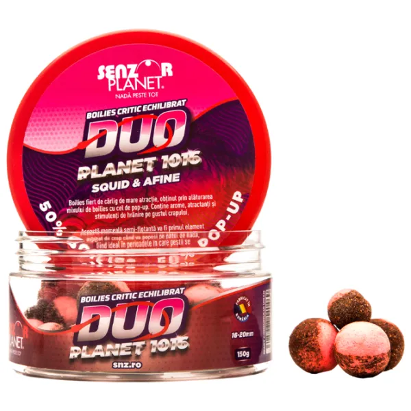 Boilies Senzor Planet Duo Squid/ 0.015 kg/ 16 mm photo 1