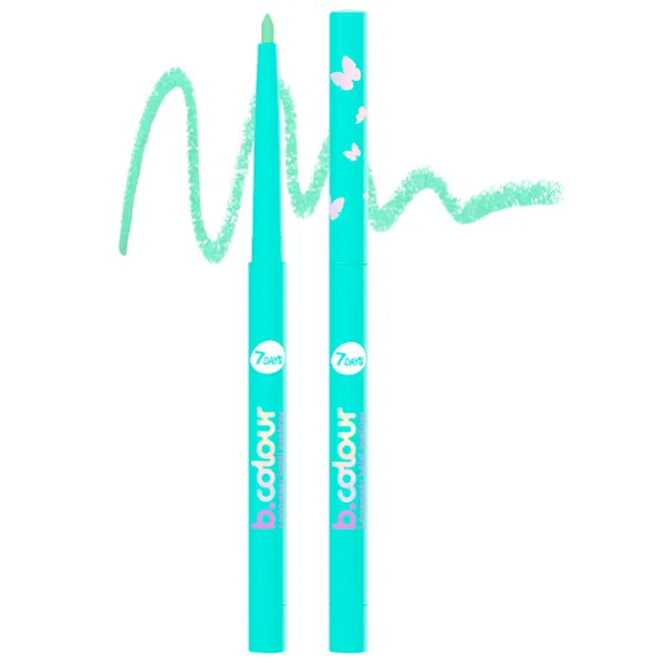 Подводка для глаз 7DAYS B.COLOUR Eyeliner Мятный photo 1 Подводка для глаз 7DAYS B.COLOUR Eyeliner Мятный photo 1