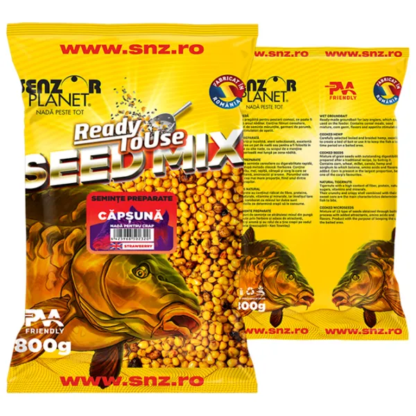 Смесь зерновых Senzor Planet Ready To Use Seed Mix Клубника/ 0.8 кг photo 1 Смесь зерновых Senzor Planet Ready To Use Seed Mix Клубника/ 0.8 кг photo 1