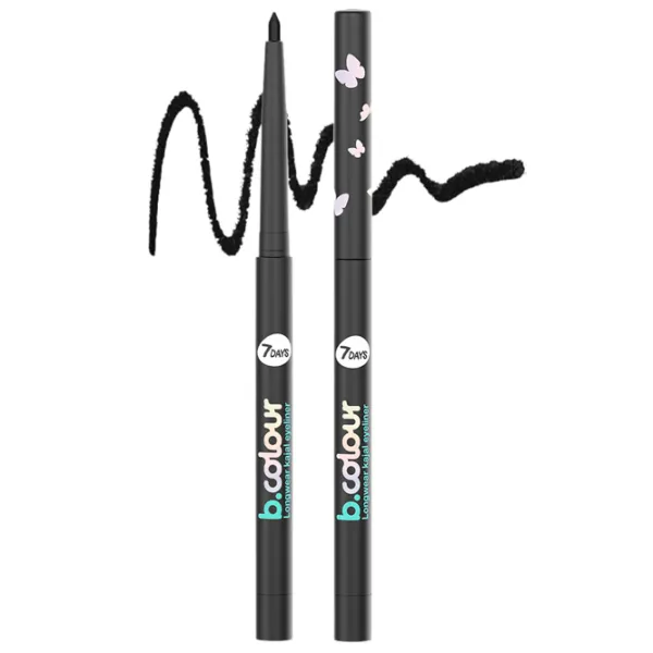 Подводка для глаз 7DAYS B.COLOUR Eyeliner Black photo 1