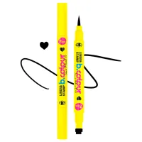 Lainer pentru ochi 7DAYS B.COLOUR Liner & stamp Dark