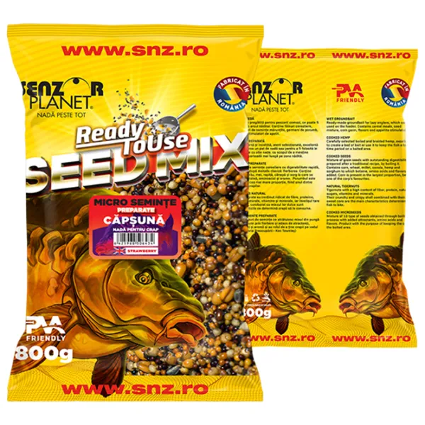 Semințe preparate Senzor Planet Ready To Use Seed Mix Strawberry/ 0.8 kg photo 1 Semințe preparate Senzor Planet Ready To Use Seed Mix Strawberry/ 0.8 kg photo 1