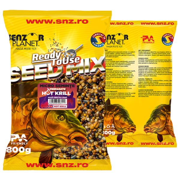 Смесь зерновых Senzor Planet Ready To Use Seed Mix Горячий криль/ 0.8 кг photo 1 Смесь зерновых Senzor Planet Ready To Use Seed Mix Горячий криль/ 0.8 кг photo 1