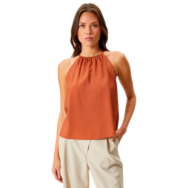 Maiou pentru femei Koton 4SAK30002PW M/ Brown photo 1 Maiou pentru femei Koton 4SAK30002PW M/ Brown photo 1