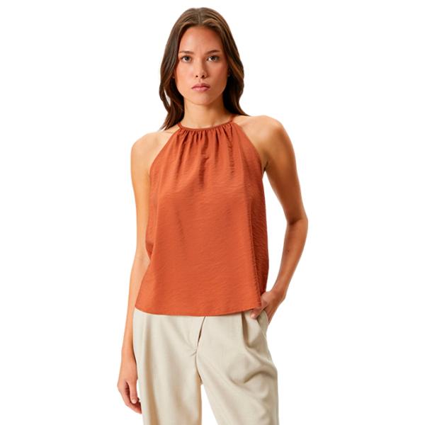 Maiou pentru femei Koton 4SAK30002PW M/ Brown photo 1 Maiou pentru femei Koton 4SAK30002PW M/ Brown photo 1