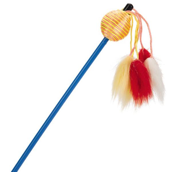 Удочка с пером для кошек Beeztees 430416  photo 1 Удочка с пером для кошек Beeztees 430416  photo 1