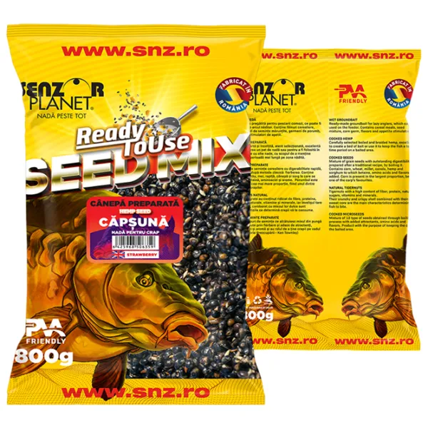 Cânepă preparată Senzor Planet Ready To Use Seed Mix Strawberry/ 0.8 kg photo 1 Cânepă preparată Senzor Planet Ready To Use Seed Mix Strawberry/ 0.8 kg photo 1