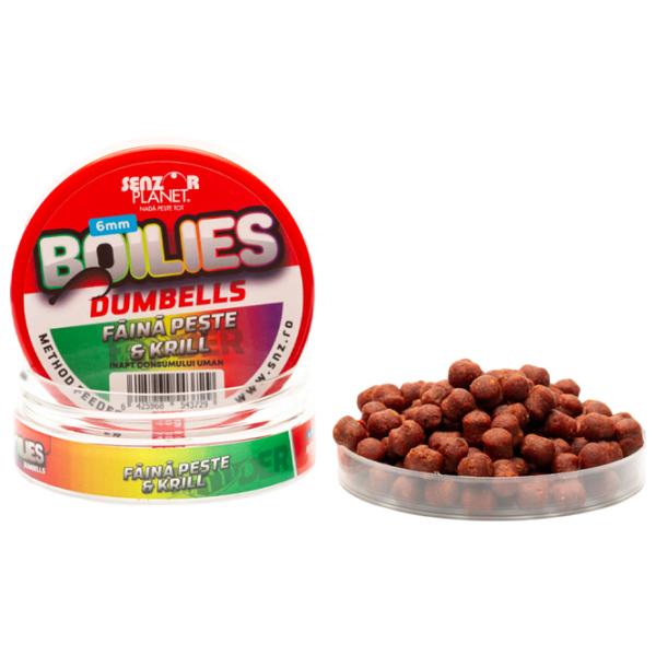 Boilies Senzor Planet Dumbells Method Feeder Krill/ 0.04 kg/ 6 mm photo 1 Boilies Senzor Planet Dumbells Method Feeder Krill/ 0.04 kg/ 6 mm photo 1