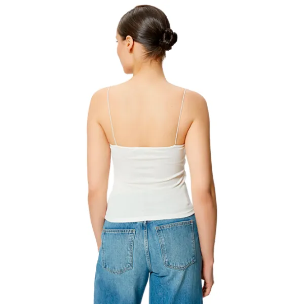 Майка для женщин Koton 4SAK10009EK L/ Белый photo 2 Майка для женщин Koton 4SAK10009EK L/ Белый photo 2