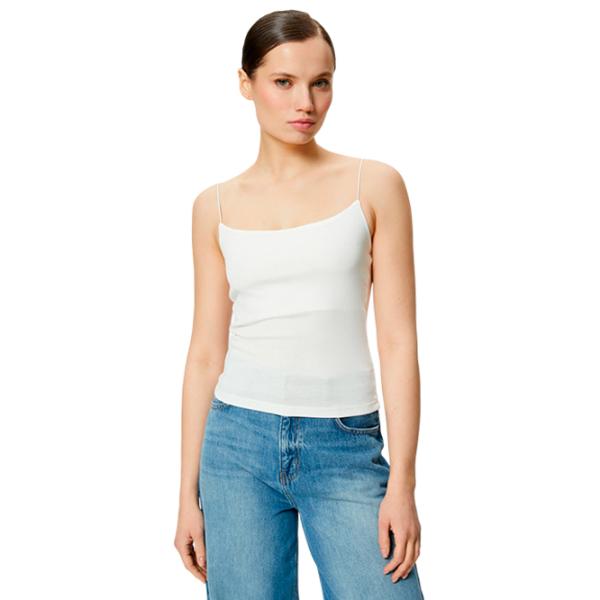 Maiou pentru femei Koton 4SAK10009EK XL/ White photo 1 Maiou pentru femei Koton 4SAK10009EK XL/ White photo 1