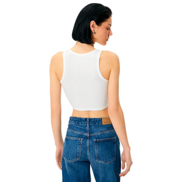 Maiou pentru femei Koton 4SAK10011EK L/ White photo 2 Maiou pentru femei Koton 4SAK10011EK L/ White photo 2