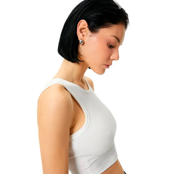 Maiou pentru femei Koton 4SAK10011EK L/ White photo 4 Maiou pentru femei Koton 4SAK10011EK L/ White photo 4